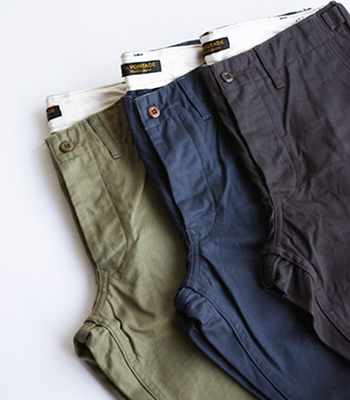a vontade Classic Chino Trousers - Slim Cropped - レディース通販