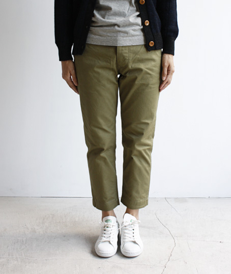 avontade_Classic Chino Trousers/Slim Cropped